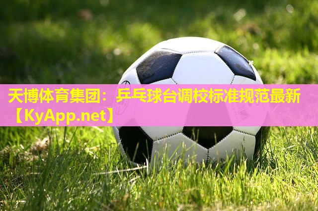 天博体育集团:乒乓球台调校标准规范最新
