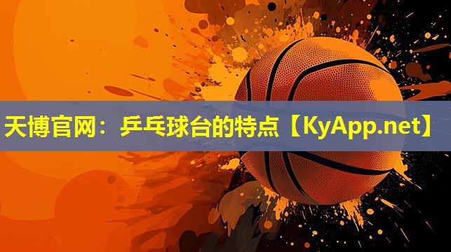 乒乓球台的特点