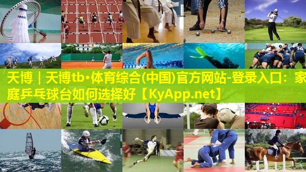 家庭乒乓球台如何选择好