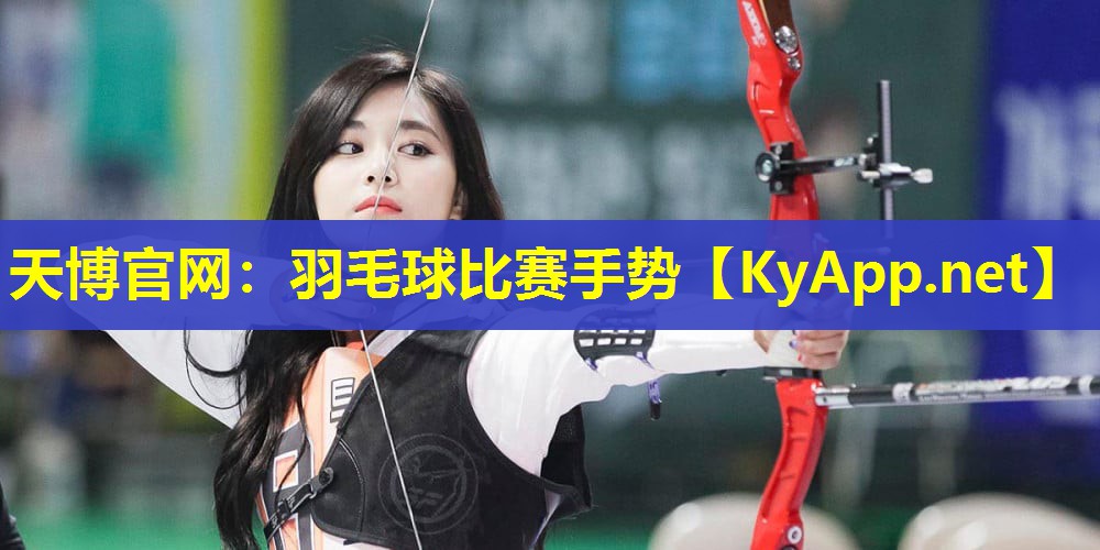 羽毛球比赛手势